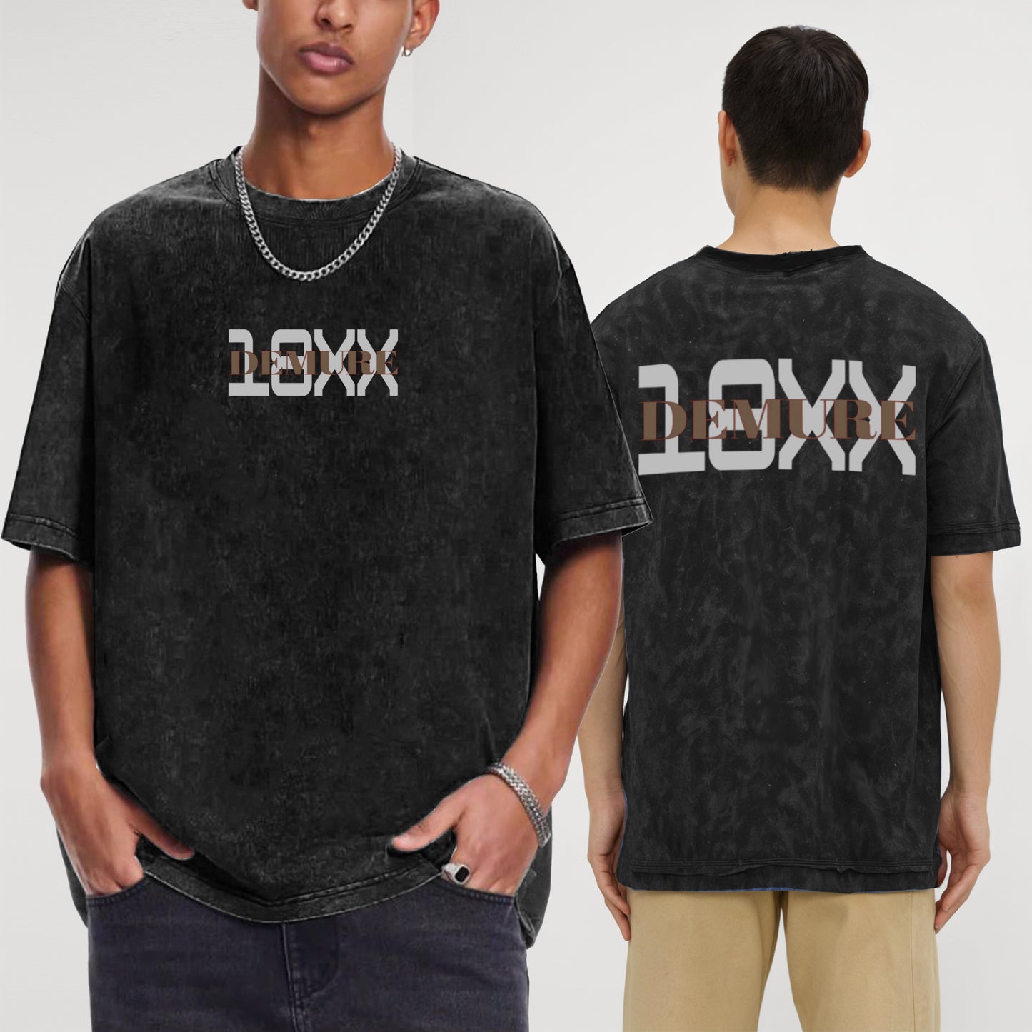 The 'Demure' Oversized Acid Wash T-Shirt