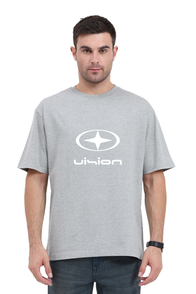 'Vision' print Oversized Unisex T-Shirt