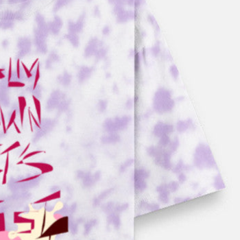 'Calm Down it's Art' Unisex Tie Dye Oversized T-Shirt