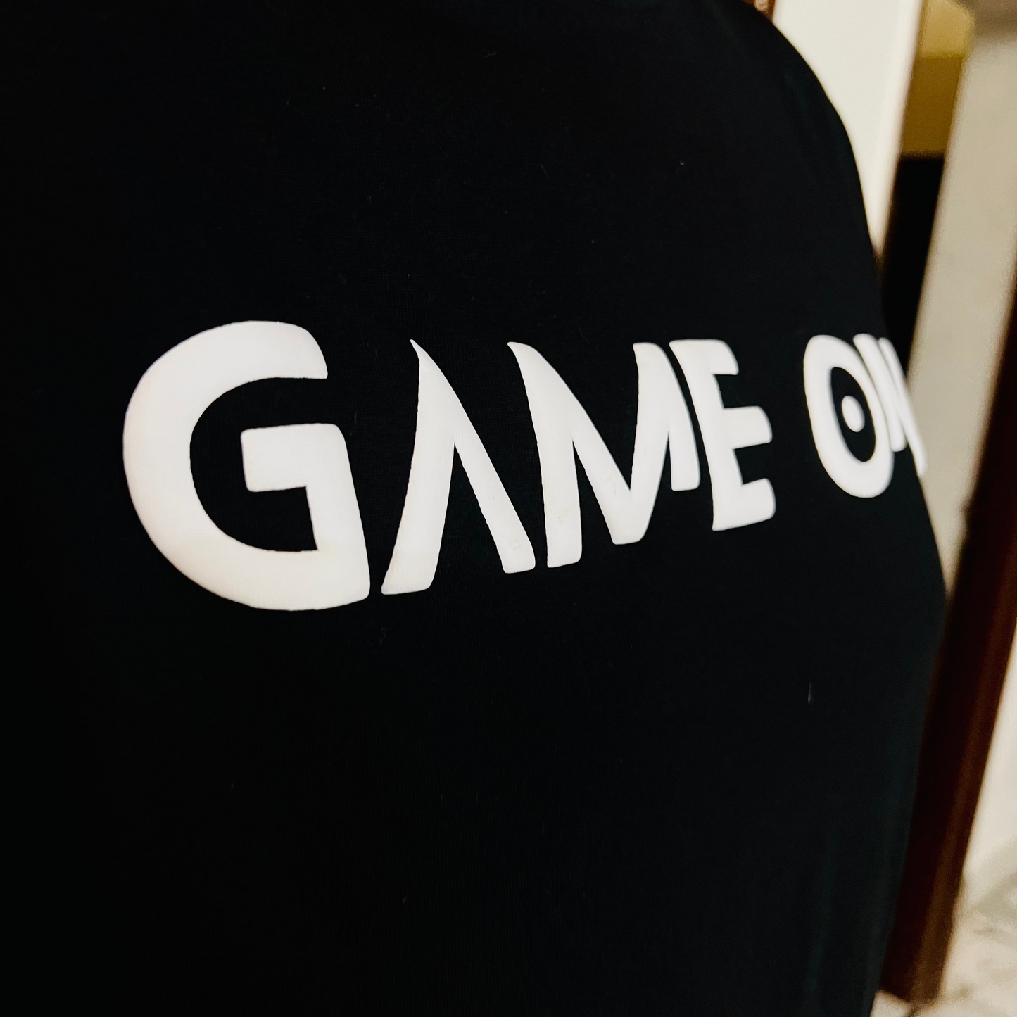 'Game On' print Unisex Oversized T-Shirt