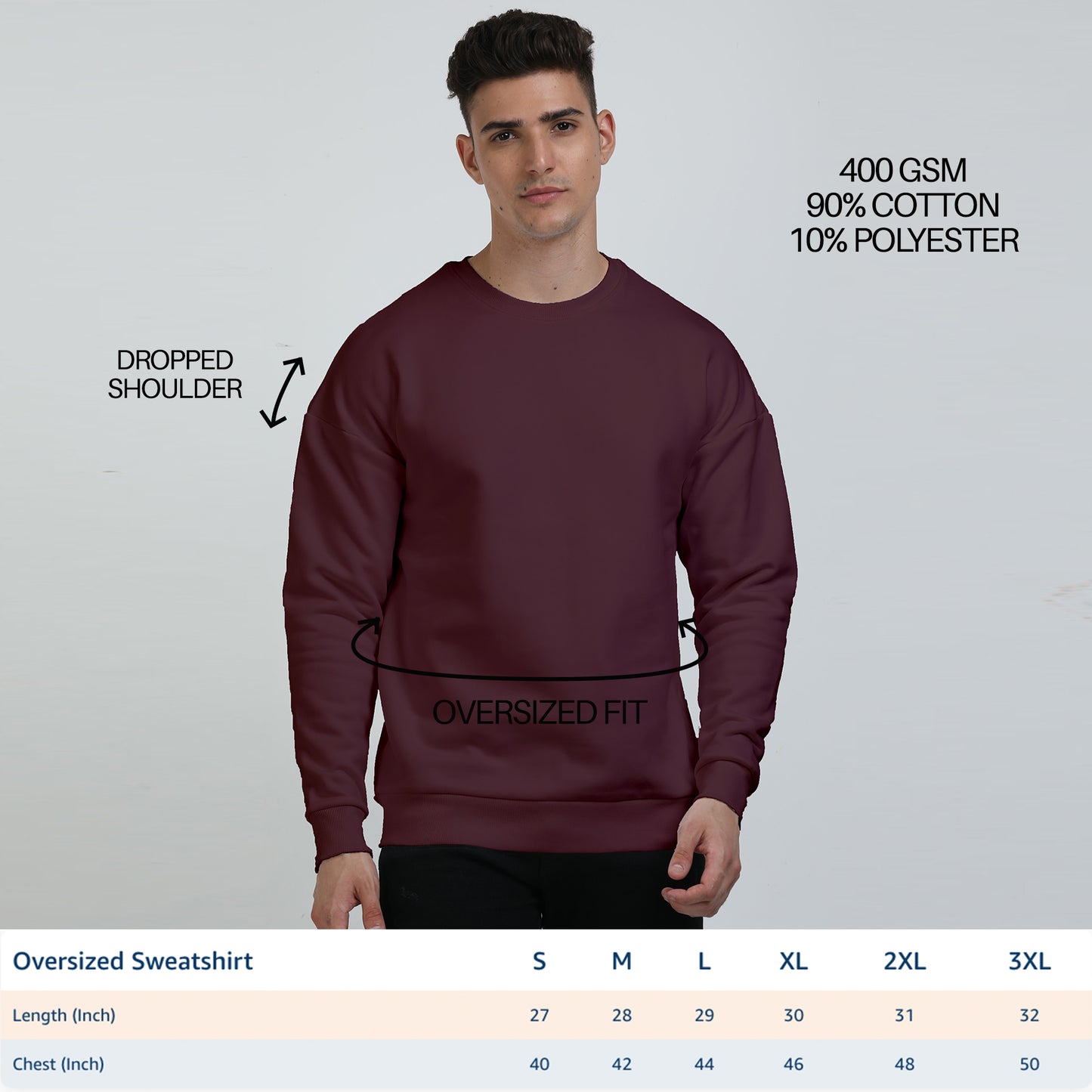 'The PRADA NADA Unisex Oversized Sweatshirt