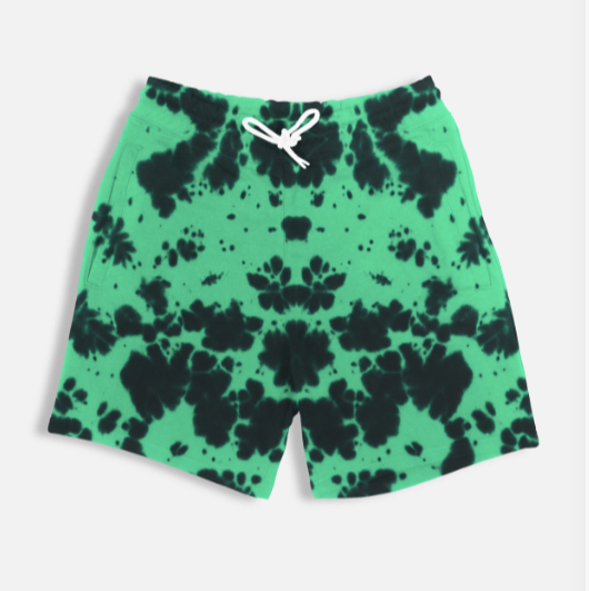 Green Black Tie Dye Co-Ord Set