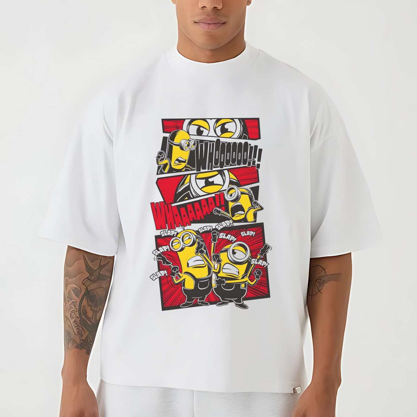 'Minion' graphic Oversized Unisex T-Shirt