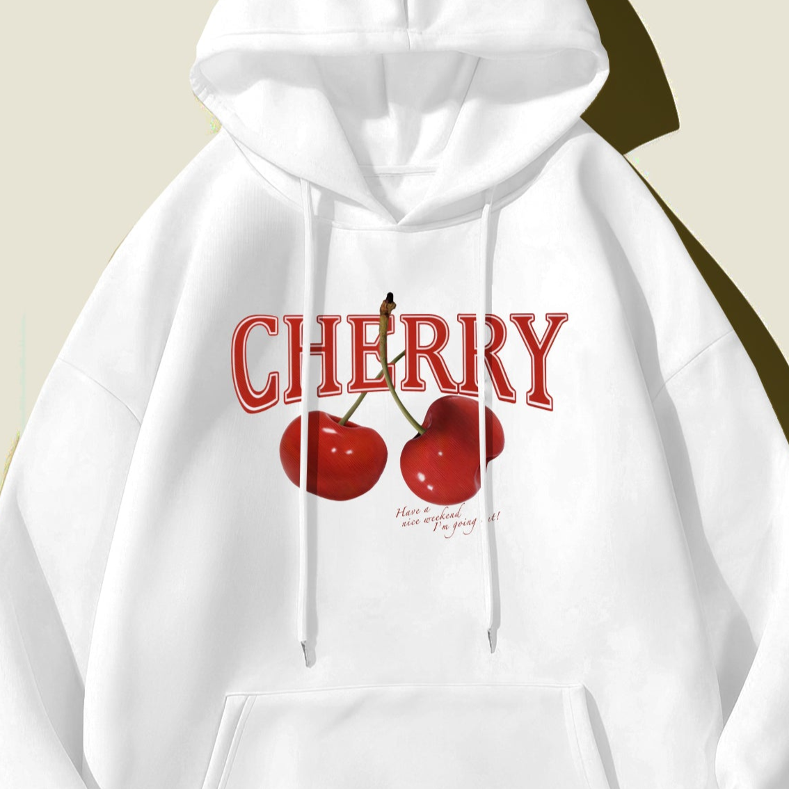 'Cherry' Oversized Unisex Hoodie