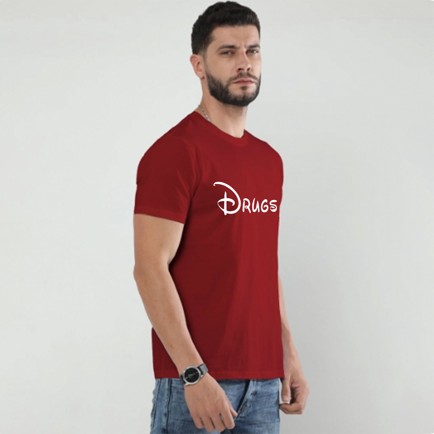 'Drugs' Unisex Basic T-Shirt