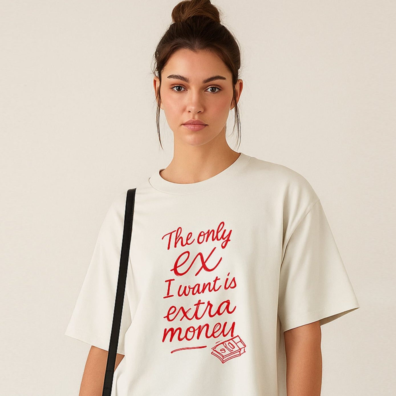 'EX-tra Money' Unisex Oversized Classic T-Shirt