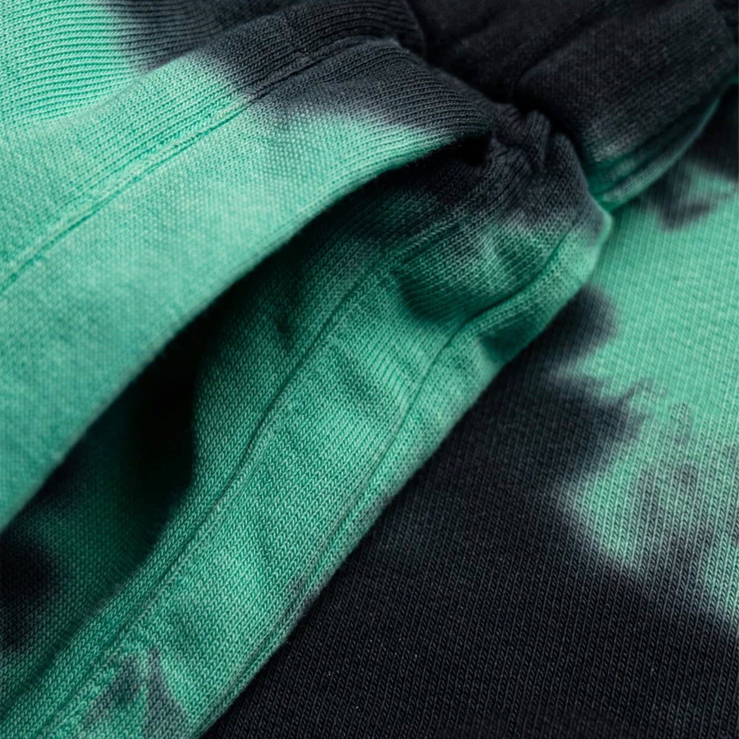 Green Black Tie Dye Co-Ord Set