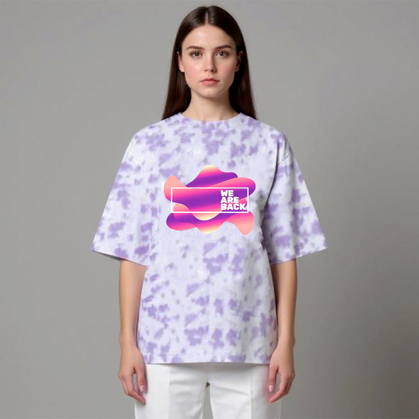 Unisex Tie Dye Oversized T-Shirt