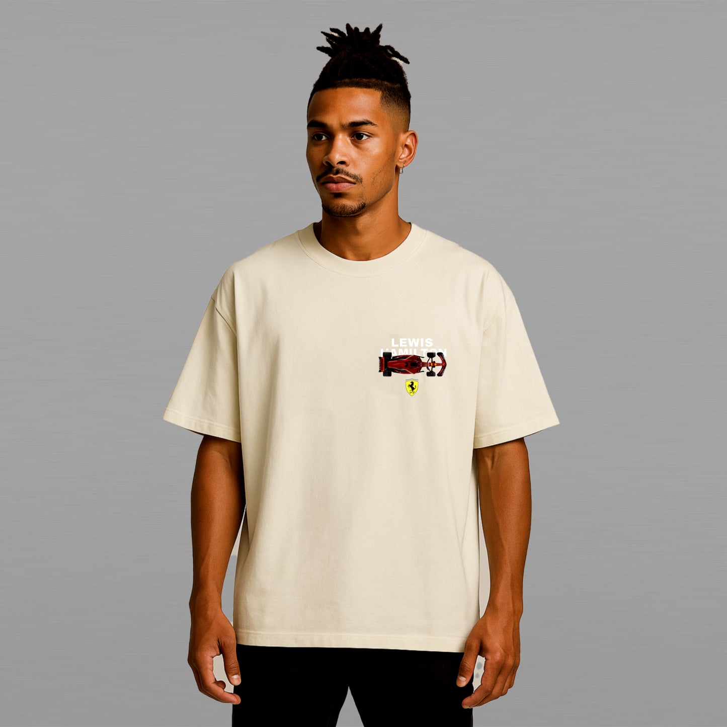 'Fast like a Ferrari' Unisex Oversized Classic T-Shirt