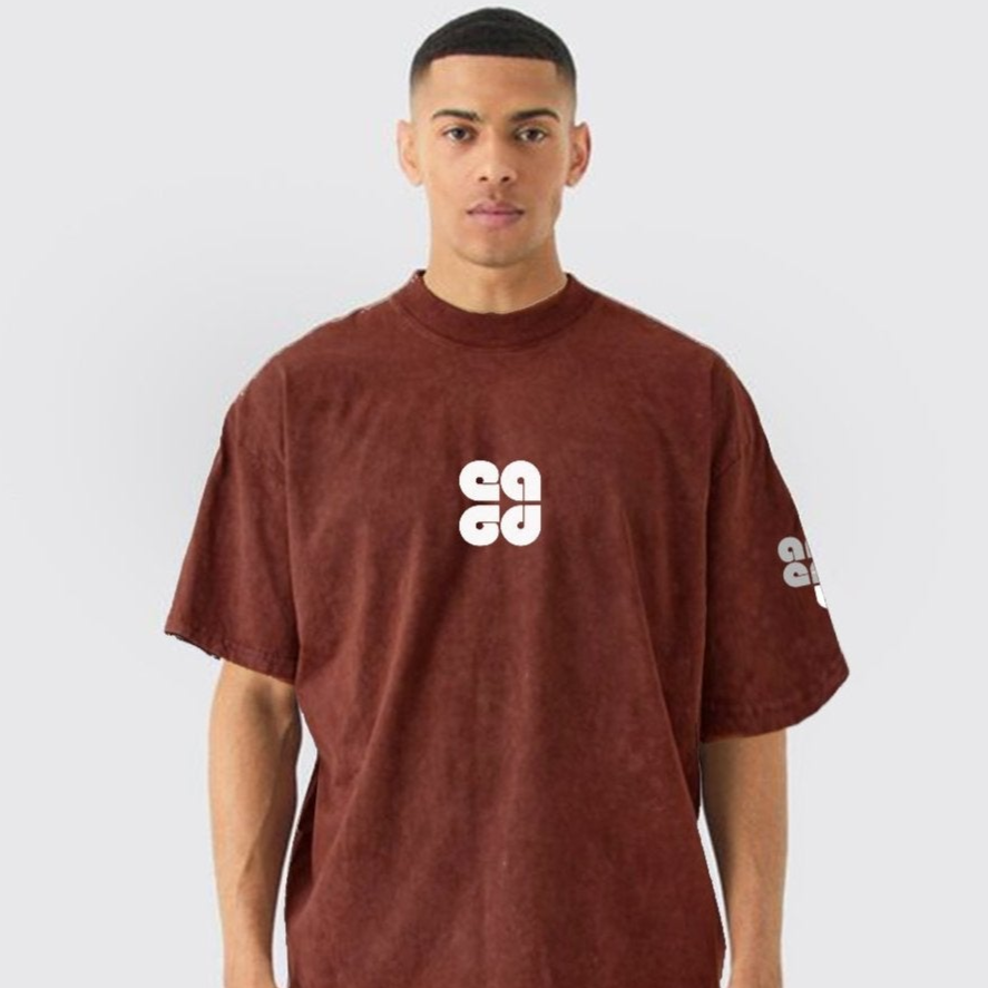 'Fuck Social Media I am Dope in real life' Unisex Oversized Acid Wash T-Shirt