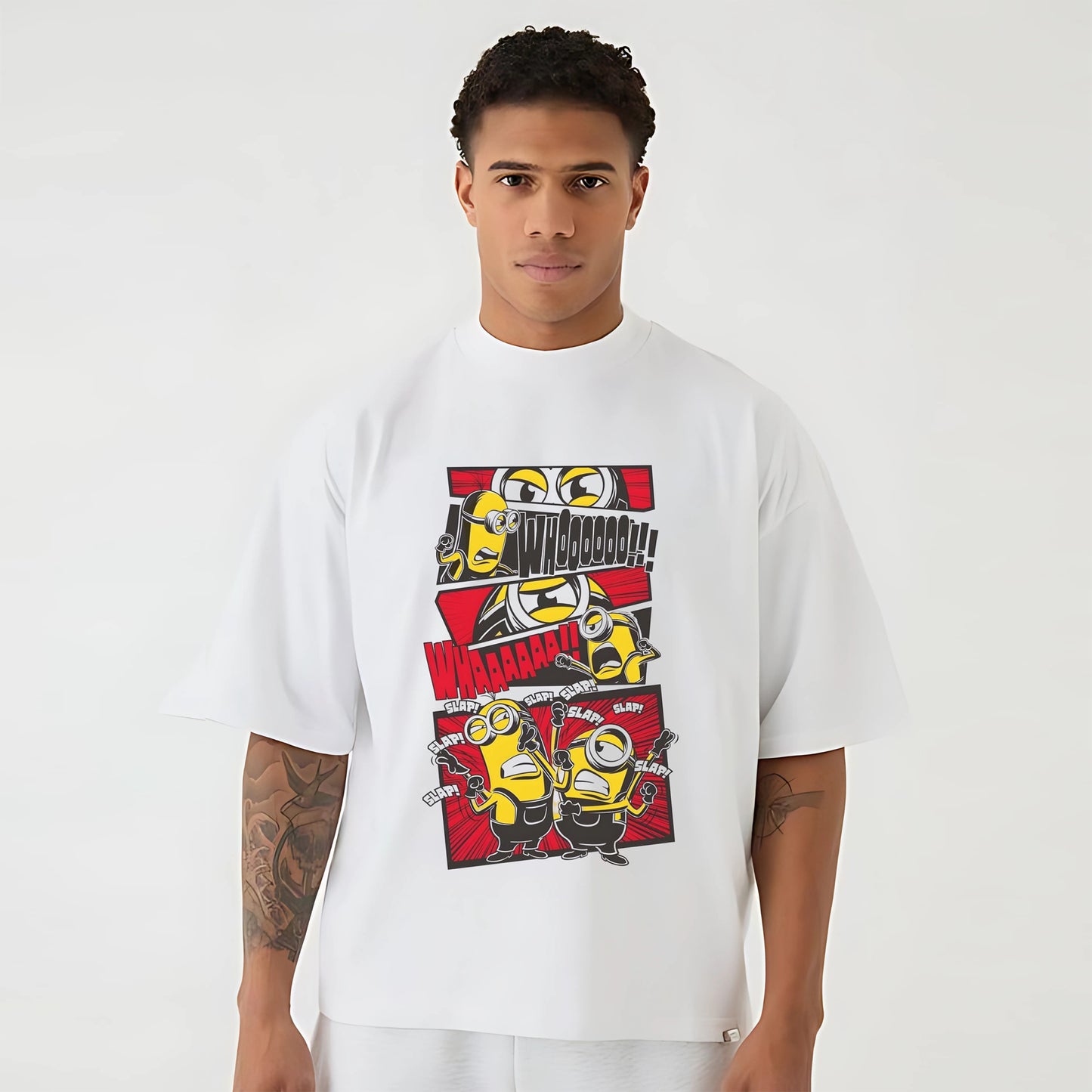 'Minion' graphic Oversized Unisex T-Shirt
