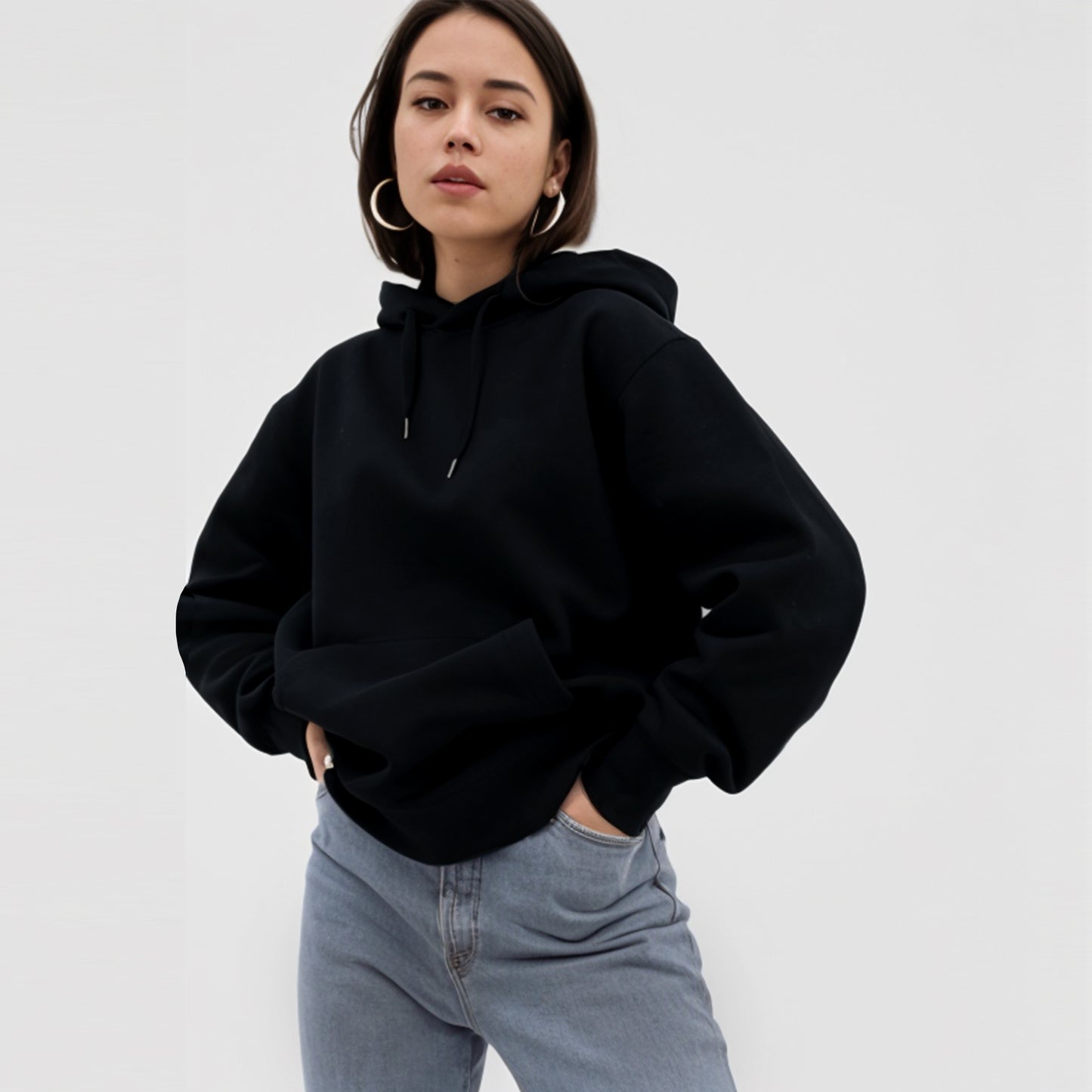 'Hope' graphic Oversized Hoodie