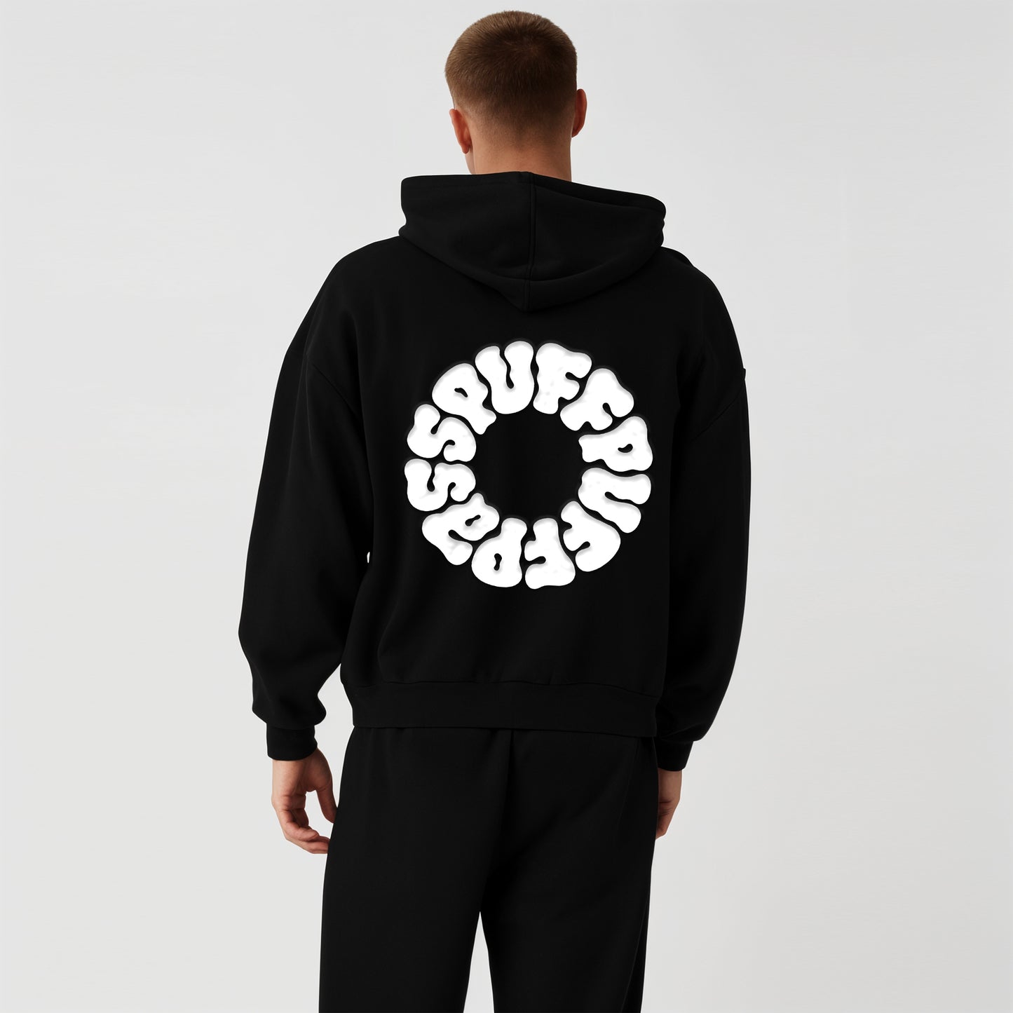 'Puff Pass' Oversized Unisex Hoodie
