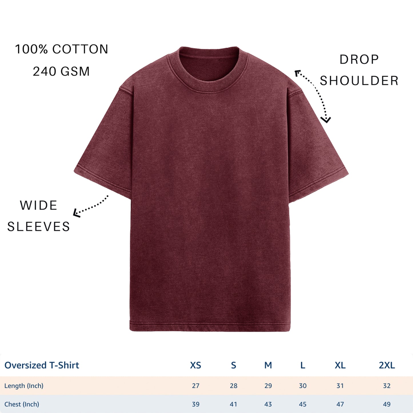 'Take it Easy' graphic Acid Wash Oversized Unisex T-Shirt