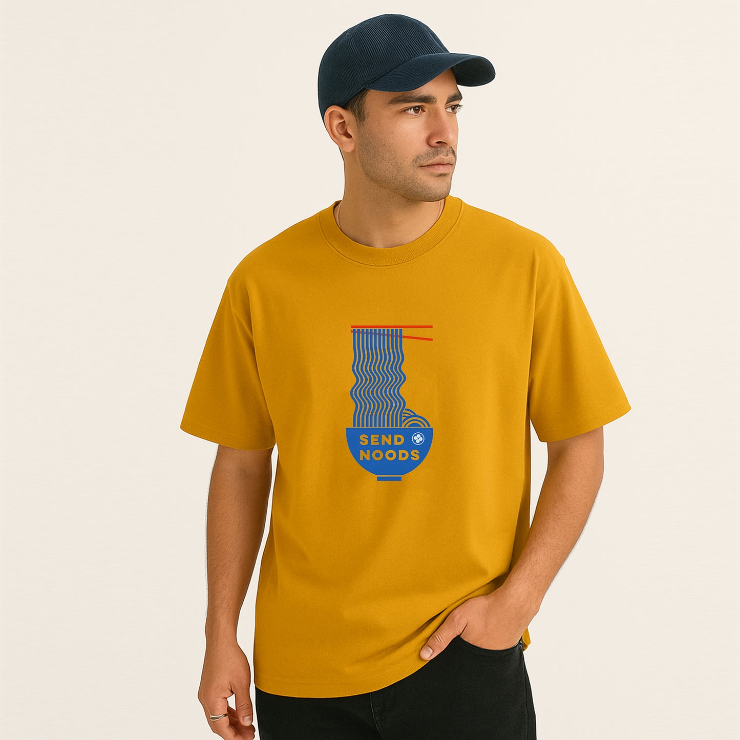 'Send Noods' Unisex Oversized Classic T-Shirt