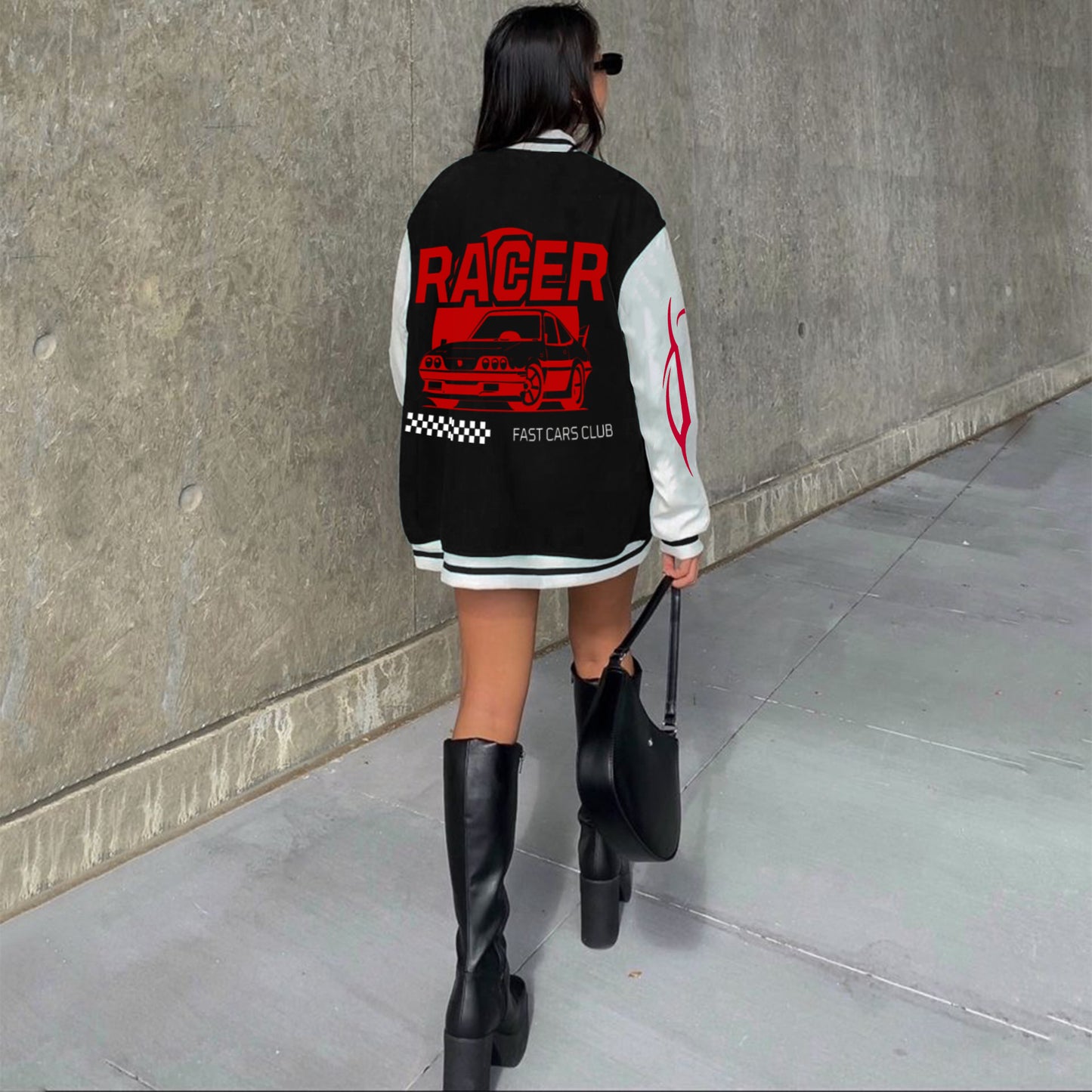 The Race Car Unisex Varsity Jacket