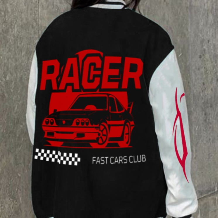 The Race Car Unisex Varsity Jacket