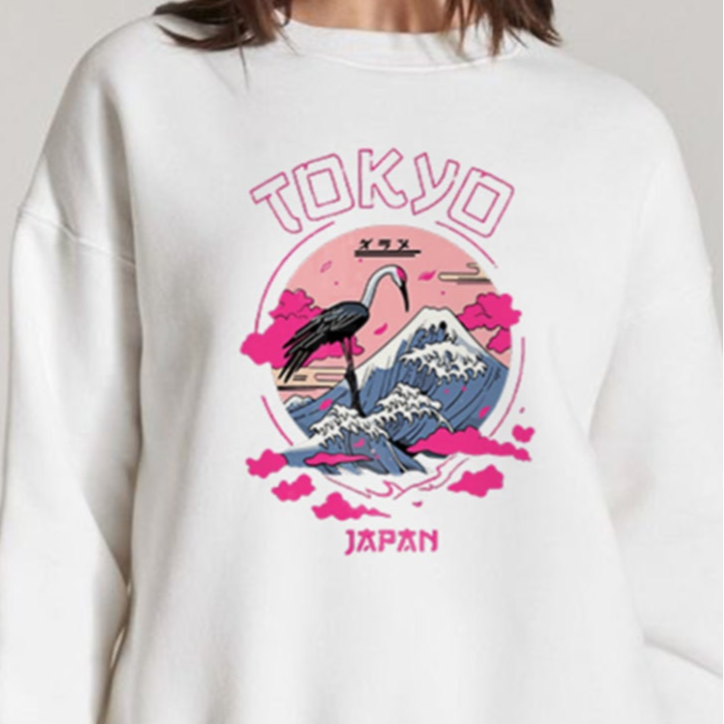 The Tokyo Oversized Unisex Sweatshirt