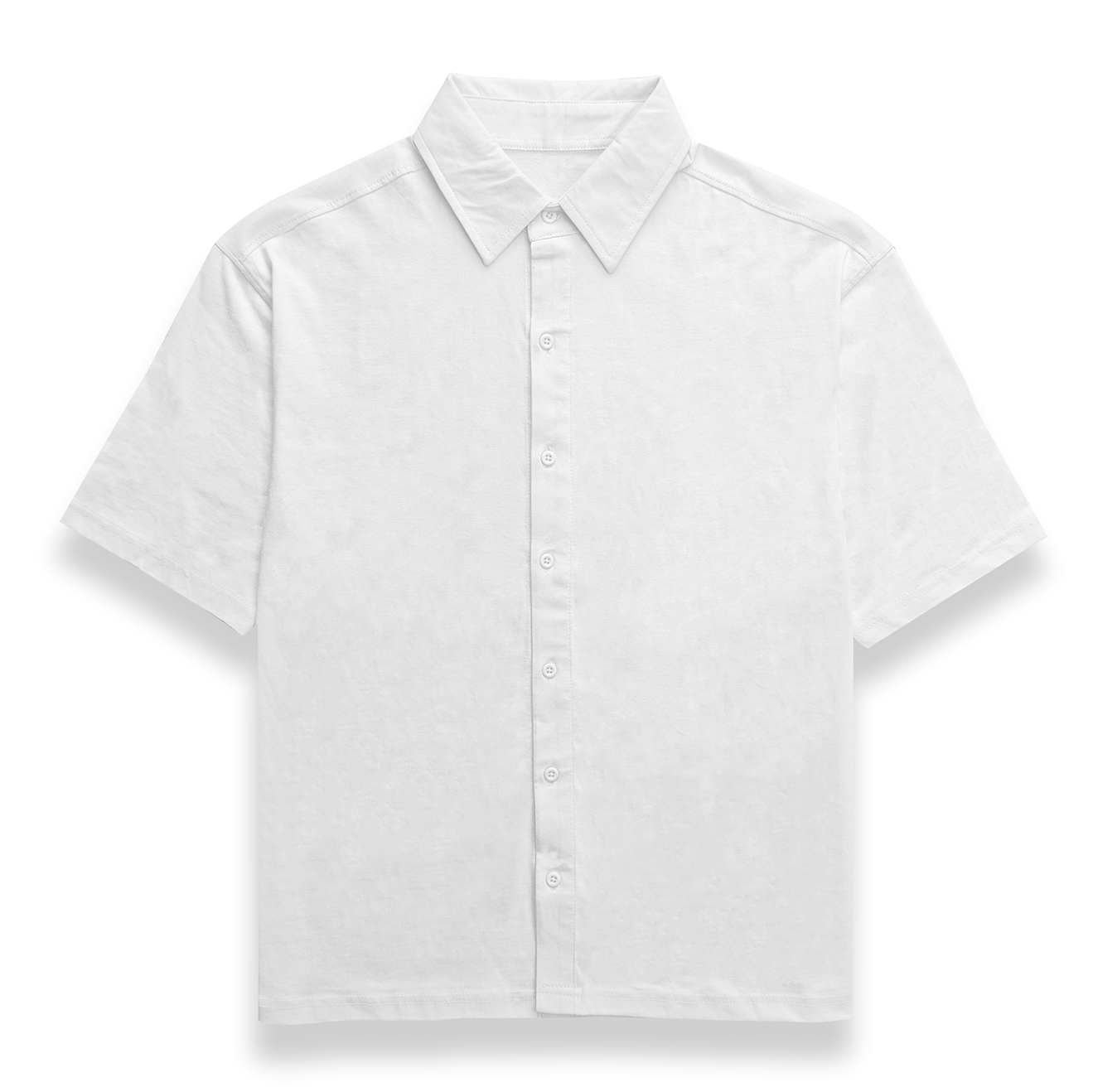 Classic White oversized Bowling Shirt