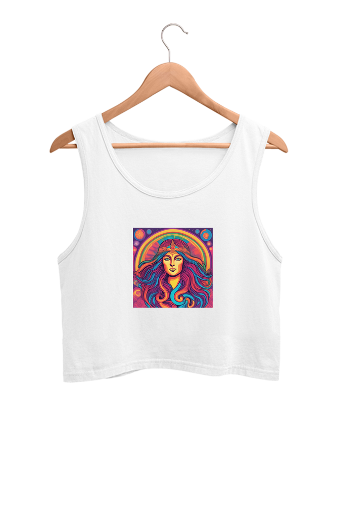 Everapparel Libra Graphic Crop Tank Top