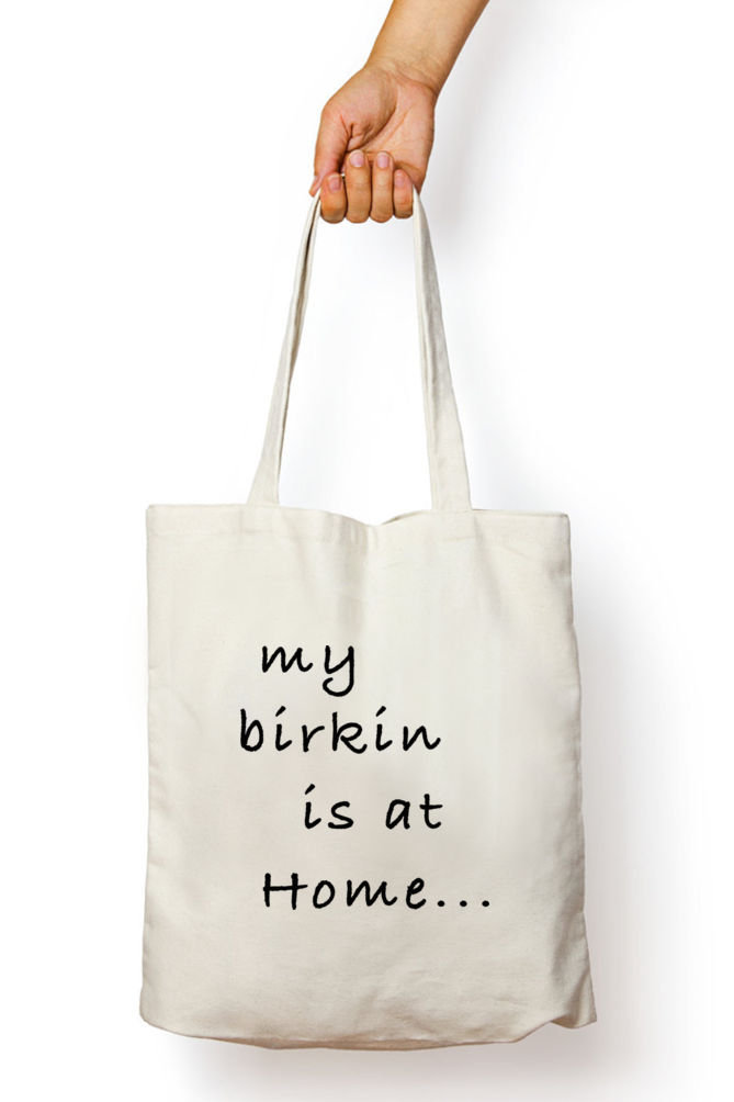 The birkin print Tote-bag