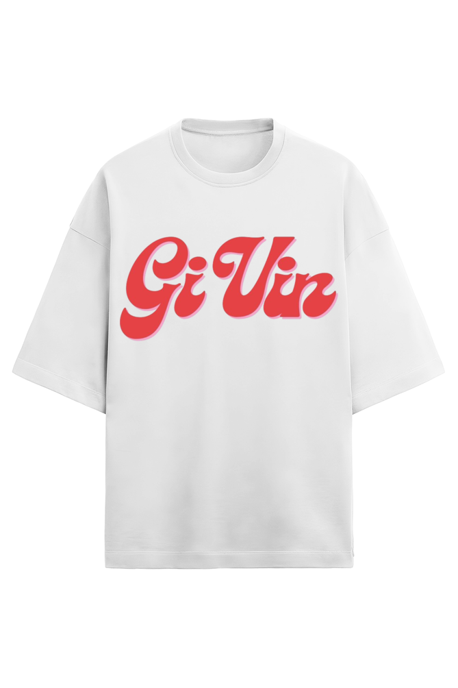 GenZ 'Givin' Oversized Unisex Terry Cotton T-Shirt