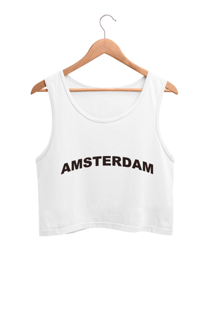 Amsterdam Crop Tank Top