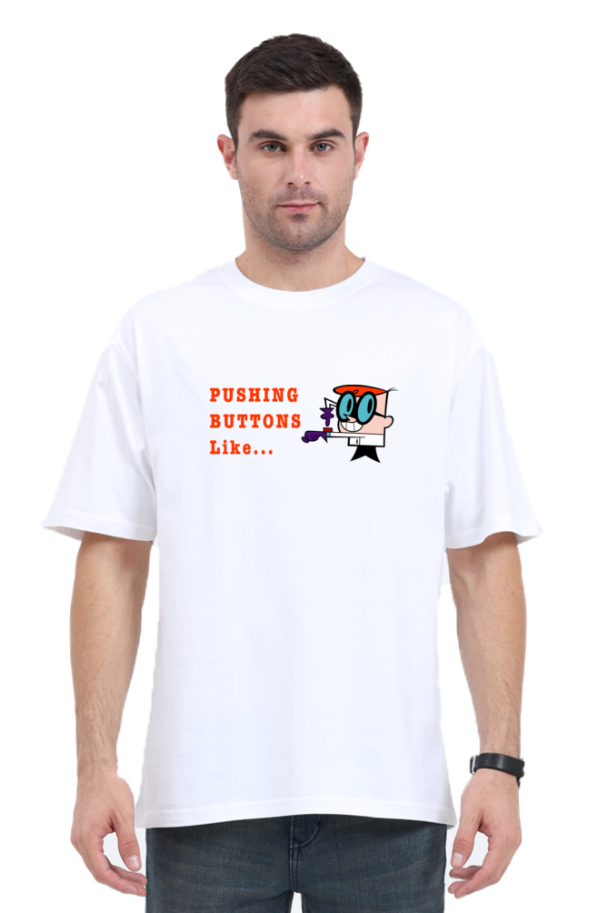 The 'Pushing Buttons Like' Unisex T-Shirt