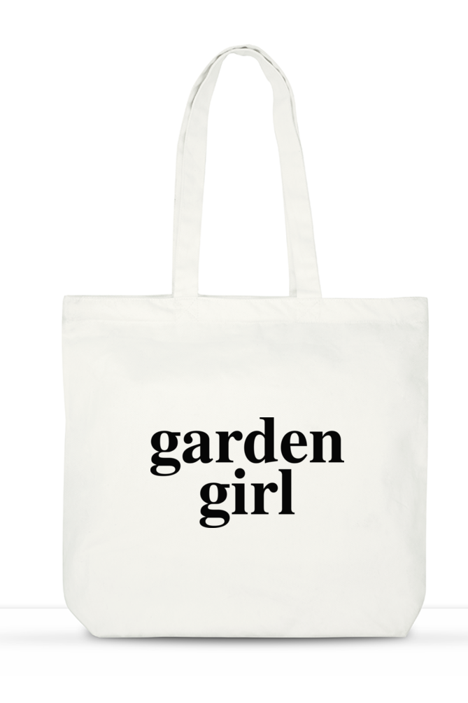 'Garden Girl' functional large tote bag