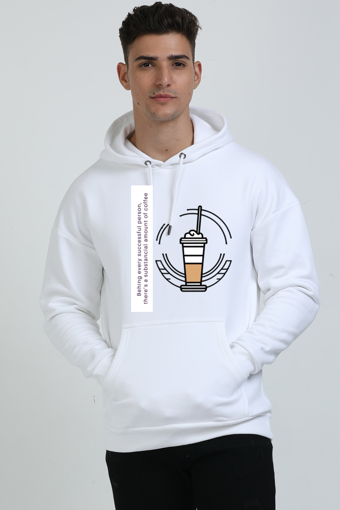 Caffeine Pun Oversized Unisex Hoodie