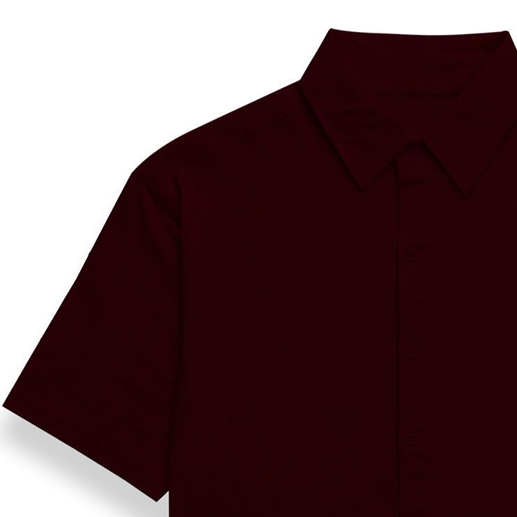 Classic Maroon Bowling Shirt