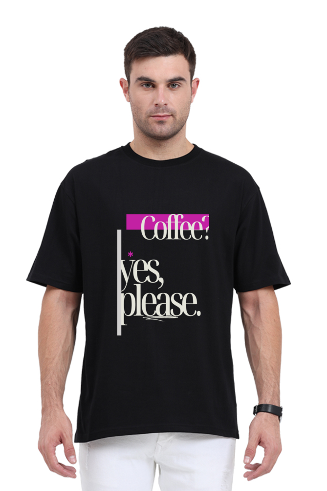 Caffeine Lovers Oversized T-Shirt