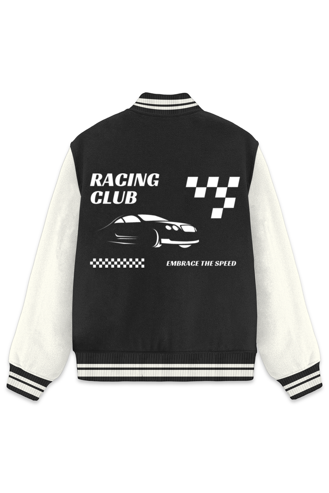 'Racing Club' Unisex Varsity Jacket