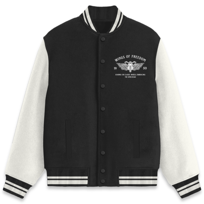 'Bikers Club' Unisex Varsity Jacket