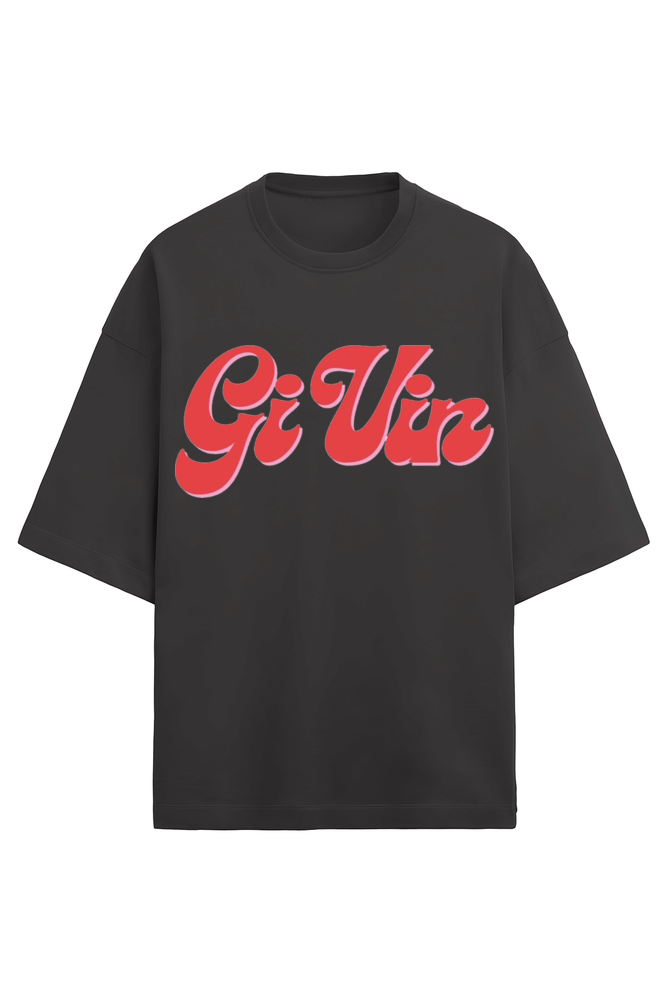 GenZ 'Givin' Oversized Unisex Terry Cotton T-Shirt