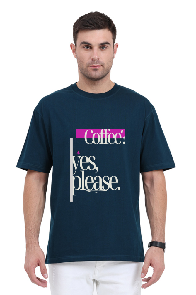 Caffeine Lovers Oversized T-Shirt