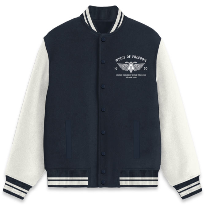 'Bikers Club' Unisex Varsity Jacket