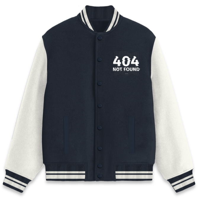 '404 ERROR' Unisex Varsity Jacket