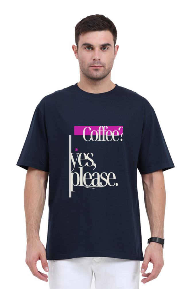 Caffeine Lovers Oversized T-Shirt