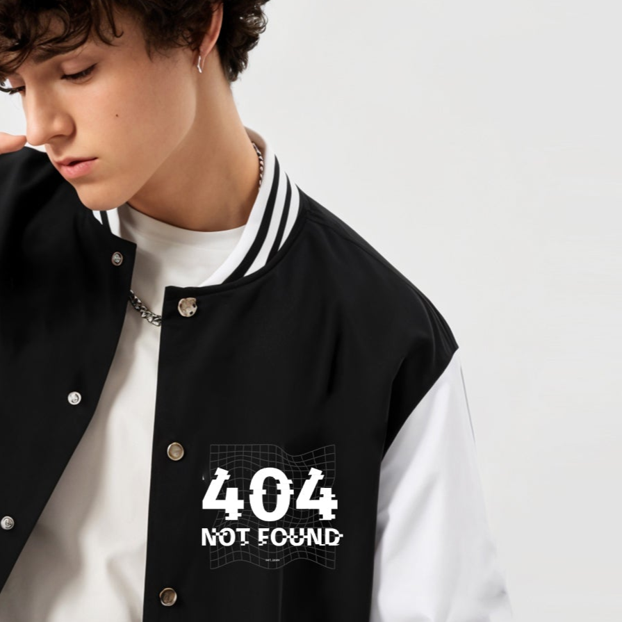 '404 ERROR' Unisex Varsity Jacket