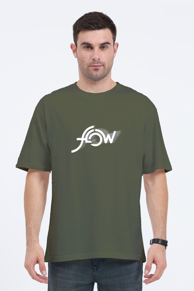 'Flow' Unisex Oversized T-shirt