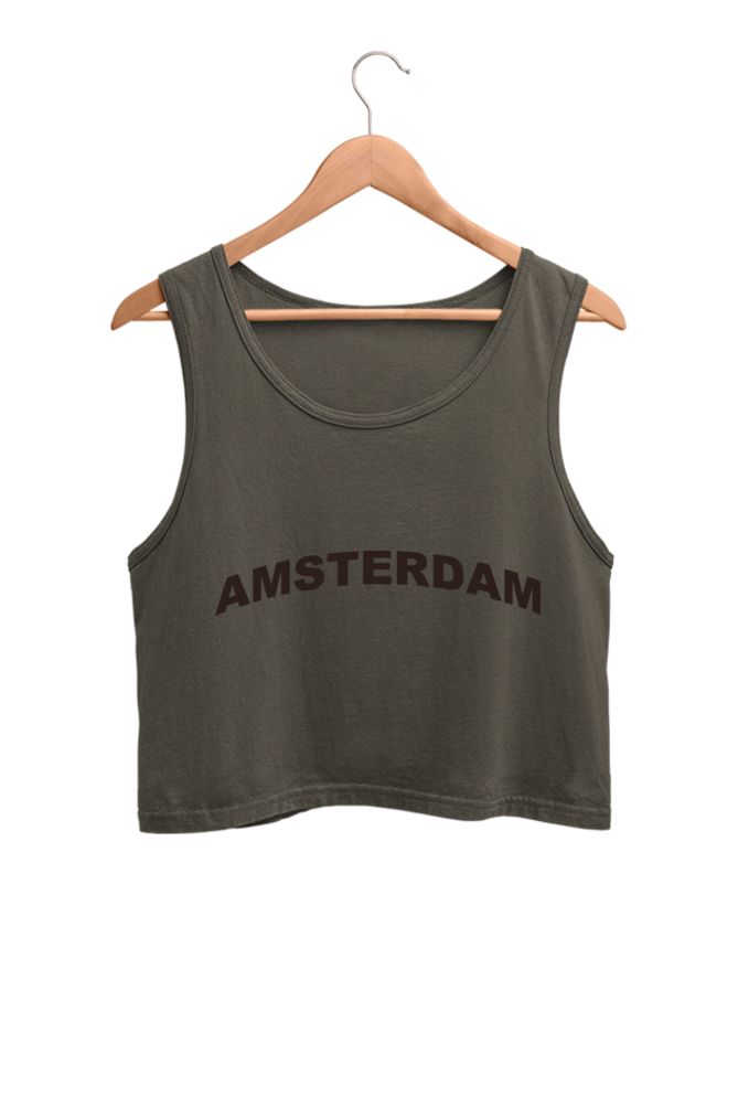 Amsterdam Crop Tank Top