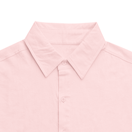 Classic Light Baby Pink Bowling Shirt