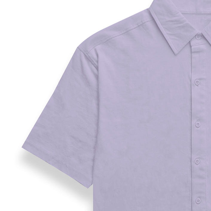 Classic Lavender Bowling Shirt