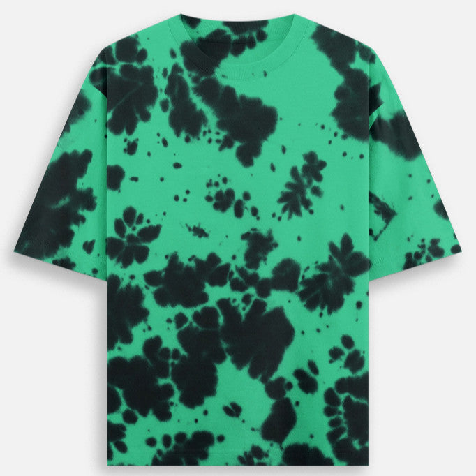 Green Black Tie Dye Co-Ord Set