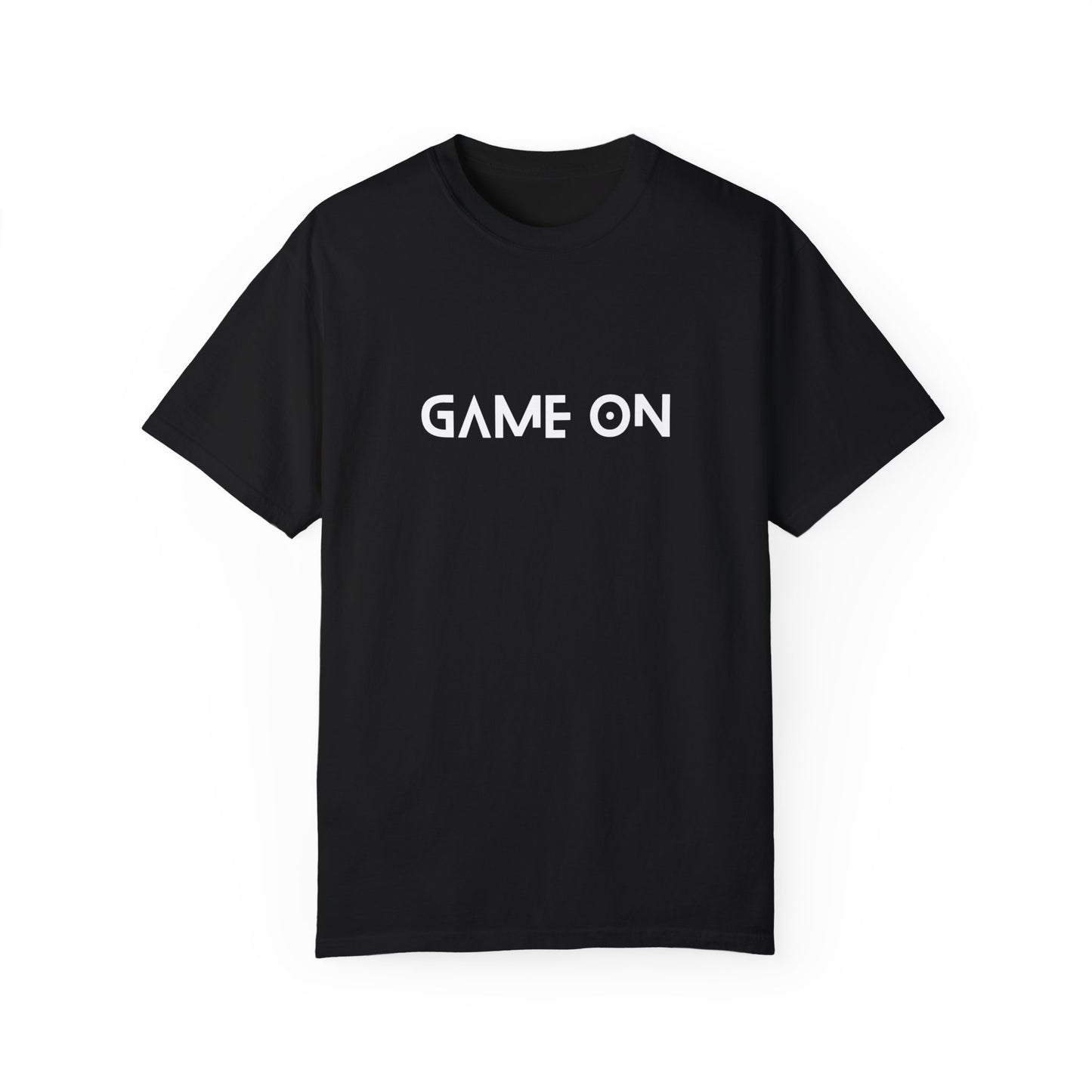 'Game On' puff print Unisex Oversized T-Shirt