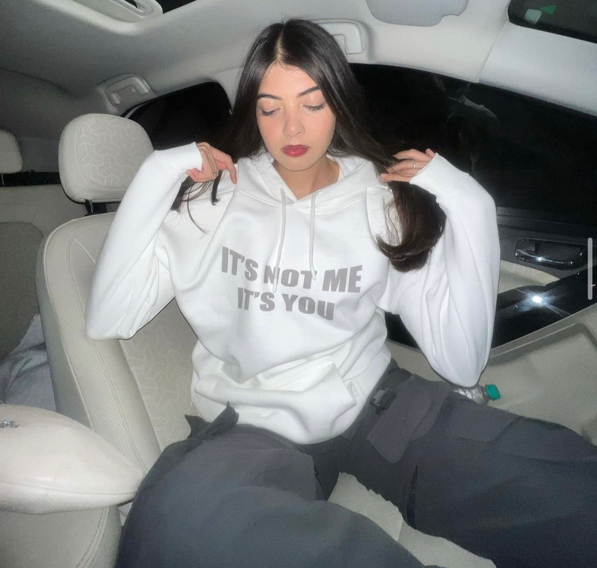 'It's not me It's you' Oversized Hoodie