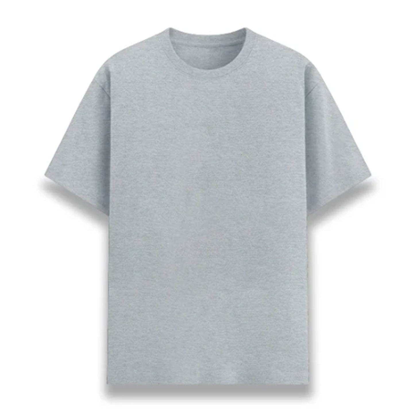 Grey Melange Unisex Basic T-Shirt