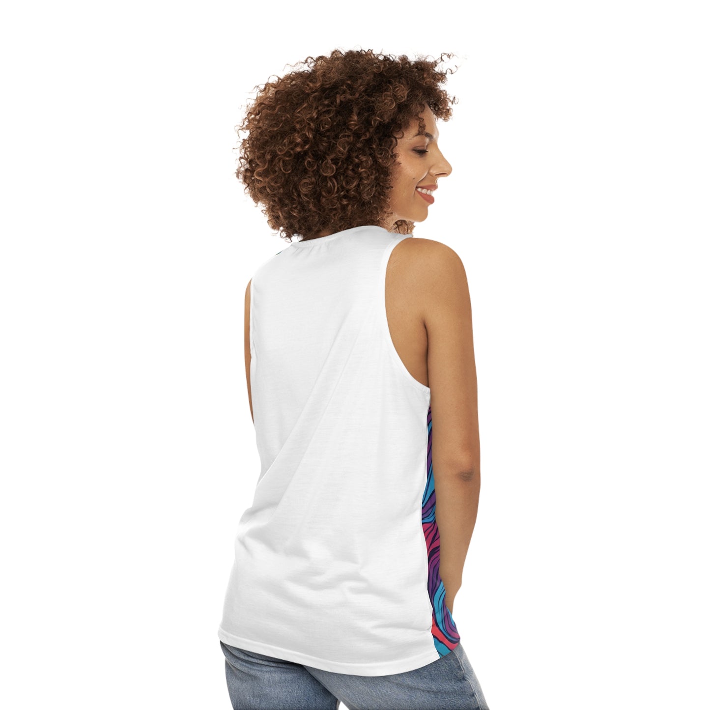 Graphic AOP Tank Top