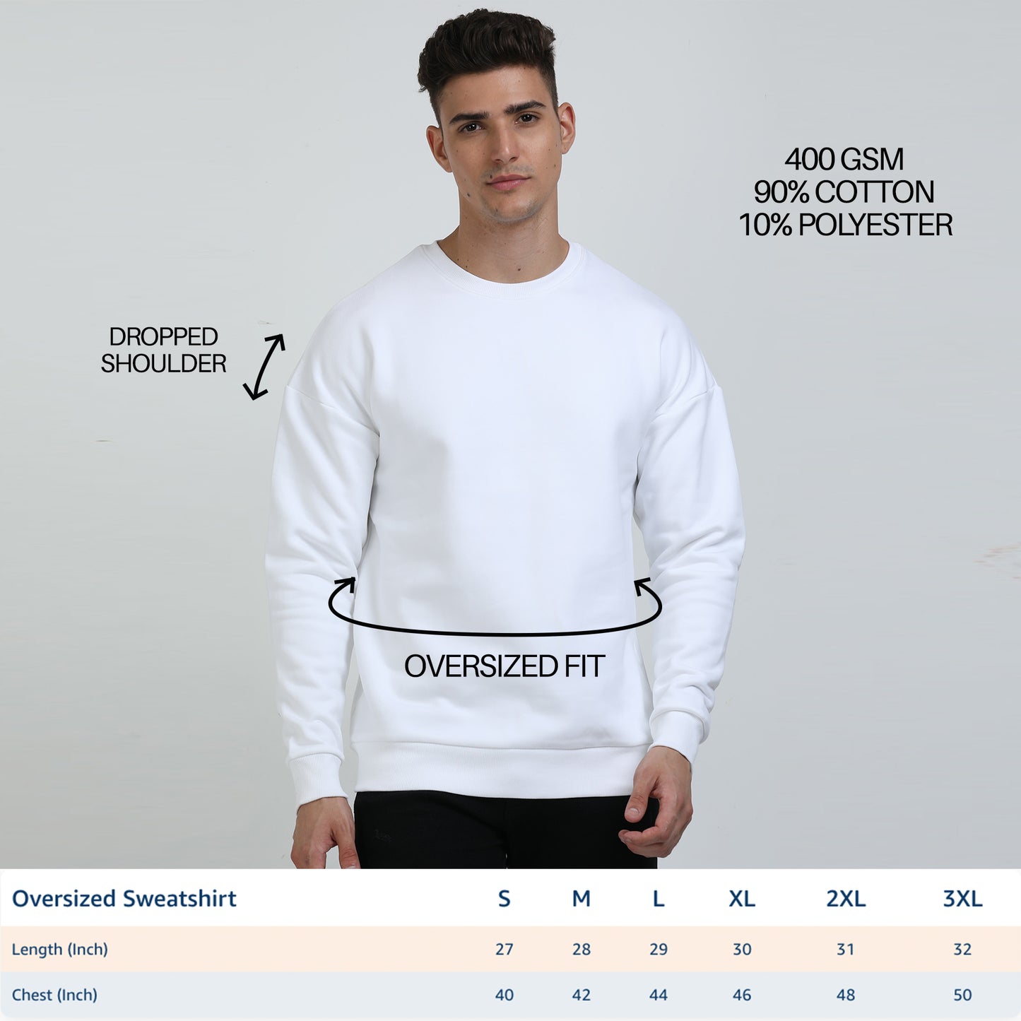 'Savage' graphic Oversized Unisex Sweatshirt